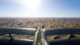 Taking flight against desertification N China adopts aerial seeding technique [upl. by Idnis807]