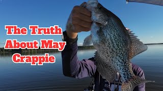 The Truth About May Crappie Fishing w Livescope Footage [upl. by Olmsted153]