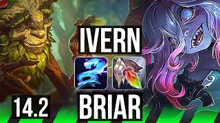 IVERN vs BRIAR JNG  68 winrate 3218  BR Master  142 [upl. by Crescantia223]