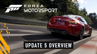 Forza Motorsport  Update 5 Overview [upl. by Behah666]