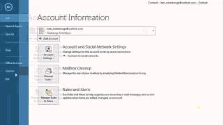 Using Address Books and Contacts Tutorial in Microsoft Outlook 2013  Universal Class [upl. by Ecinehs]