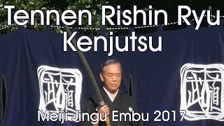 Tennen Rishin Ryu Kenjutsu  Otsuka Atsushi  Meiji Jingu Reisai 2017 [upl. by Peyter219]