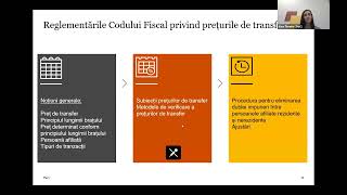 Webinar fiscal Prețuri de Transfer și Acțiuni Fiscale pentru Rezidenții MITP în 2024 [upl. by Hakeber]