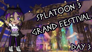 SPLATOON 3 GRANDFEST 🎉Day 3 With Splatoon Peeps 🎉 HALFTIME REPORT NEW STAGE AND PERFORMANCE [upl. by Jeffcott520]