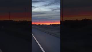 Sunrise at TransCanada Highway Alberta [upl. by Nesyrb492]