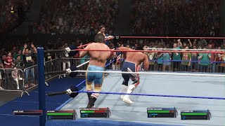 WWE 2K23Summerslam 88 Rougeaus vs British Bulldogs 🔥 [upl. by Petromilli635]