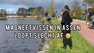 MAGNEETVISSEN ASSEN LOOPT SLECHT AF [upl. by Arva]