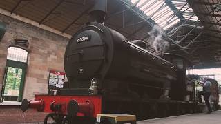 Steam Train at Pickering Station [upl. by Favian]