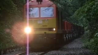 DB 60054 At Beeley Woods From Stockbridge To RotherhamAldwarke UES [upl. by Kalin161]