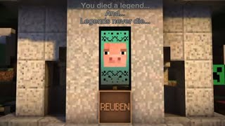 Reuben’s death…but legends never die 100 sub special minecraft leagueoflegends minecraft fyp [upl. by Emmanuel642]