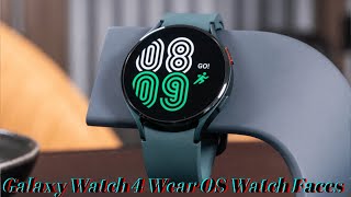 Samsung Galaxy Watch 4  Galaxy Watch 4 Classic Wear OS Watch Faces Review And What To Expect [upl. by Lenzi]