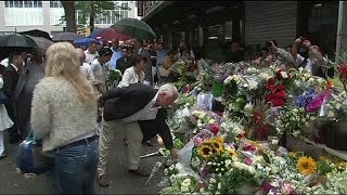 Dutch mourners march through Rotterdam in silent tribute to flight MH17 victims [upl. by Elocal]