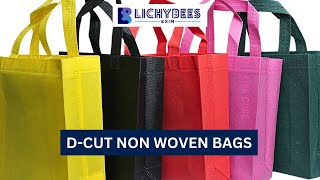 D Cut Non Woven Bag  Bags Manufacturer amp Wholesaler In India  Lichybees Exim [upl. by Hebrew]