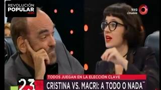 Gisela Marziotta cruzó a Fernando Iglesias [upl. by Standice655]