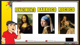 ARTE DEL RENACIMIENTO  BARROCO ROCOCO [upl. by Winnifred]