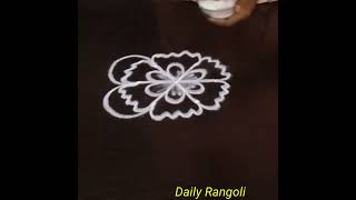 chinna muggulu for everydaysmall kolam for dailysimple rangoli designs [upl. by Ardnuhsed164]