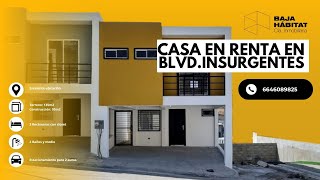 🏠Casa en RENTA en Blvd Insurgentes Tijuana😱 [upl. by Cecelia]