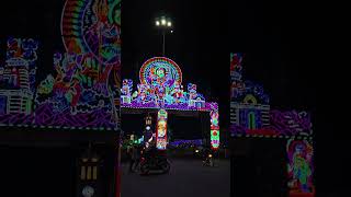 Cuttack street Decorations for Durga puja 2k24 durgapuja dussehra [upl. by Kolnick]