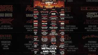 HELLFEST 2024 lineup looks INSANE 🤯 hellfest hellfest2024 metallica avengedsevenfold shorts [upl. by Donny196]