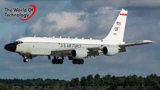 Boeing RC135VW Rivet Joint  British Reconnaissance Aircraft [upl. by Carmel]