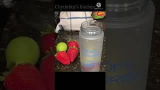 Fruit infused waterstrawberry summer squeeze [upl. by Amliw454]