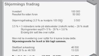 Kort om Skatt på finansielle investeringer [upl. by Caesaria]