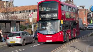 Londons Buses in Hayes amp Harlington 27th January 2024 [upl. by Rekoob]