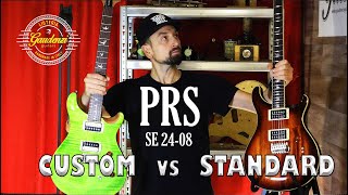 PRS SE Standard 2408 vs PRS SE Custom 2408  Quale la scelta migliore [upl. by Ulda]