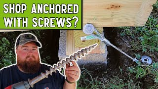 How I Anchored my Workshop  PERMIT TALK  Shop Build 06 [upl. by Obrien]