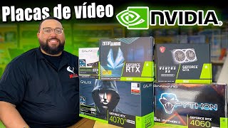 ESPECIAL NVIDIA  As MELHORES placas do MERCADO [upl. by Agbogla]