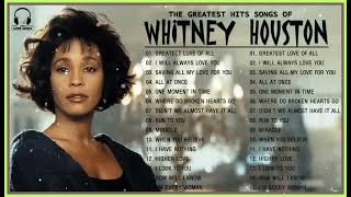 Whitney Houston Greatest Hits Full Album 2023 – Whitney Houston Best Song Ever All Time [upl. by Sammie]