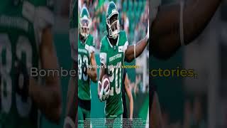 Intense CFL Matchup Saskatchewan Roughriders vs Winnipeg Blue Bombers [upl. by Ardelle]