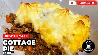 How To Make Cottage Pie  Ep 512 [upl. by Aisatana363]