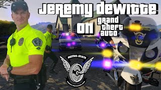 Metro state Jeremy Dewitte on GTA V [upl. by Aliahkim]