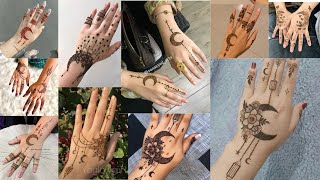 simple mehndi design for Eid  Eid mehndi design [upl. by Sarette]