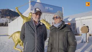 Reto Gaudenzi  Snow Polo World Cup St Moritz [upl. by Gaspar]