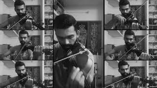 Malarae Mounama  Strings Cover by Manoj Kumar  Violinist [upl. by Eilrebmik]