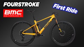 BMC Fourstroke 01  First Ride Review 2020 full suspension MTB [upl. by Airat721]