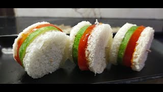 🇮🇳🇮🇳Tricolour Sandwich 🇮🇳🇮🇳tricoloursandwich foodlover sandwichrecipe independenceday [upl. by Woodrow727]