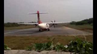 Air Deccan takeoff at Jamshedpur [upl. by Ylsel]