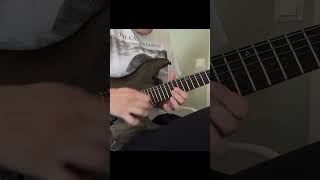 Dragonforce  Through The Fire And Flames Guitar solo shorts guitar [upl. by Maynard]