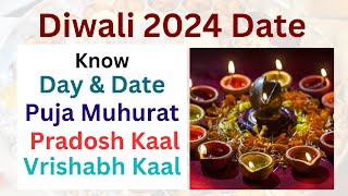 When Is DIWALI In 2024 In India  Diwali 2024 Lakhshmi Puja Time  Diwali Festival 2024 diwali2024 [upl. by Syman]