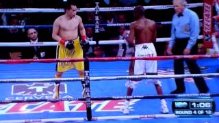 Nonito Donaire vs Mathebula round 4 [upl. by Mccourt31]