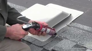 How To Install a Vent in Shingles [upl. by Edelman]