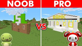 Minecraft NOOB vs PRO MOST SAFEST VAULT BUILD CHALLENGE [upl. by Aprile]