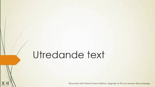 Utredande text كيف تكتب [upl. by Levram]