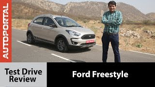 Ford Freestyle Test Drive Review  Autoportal [upl. by Fesuy351]