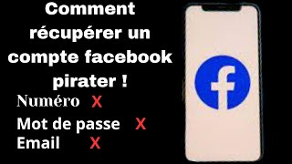 Comment récupérer un compte facebook pirater en 2023 [upl. by Youngman]