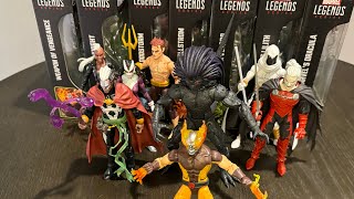 Marvel Legends Strange Tales Blackheart BAF Wave [upl. by Alleris]