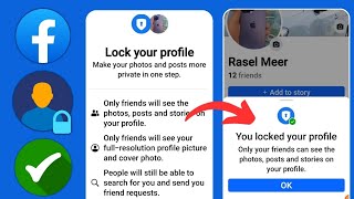 How to Lock Facebook Profile 2024 NEW METHOD  Facebook Profile Lock Option Not showing 2024 [upl. by Severen]